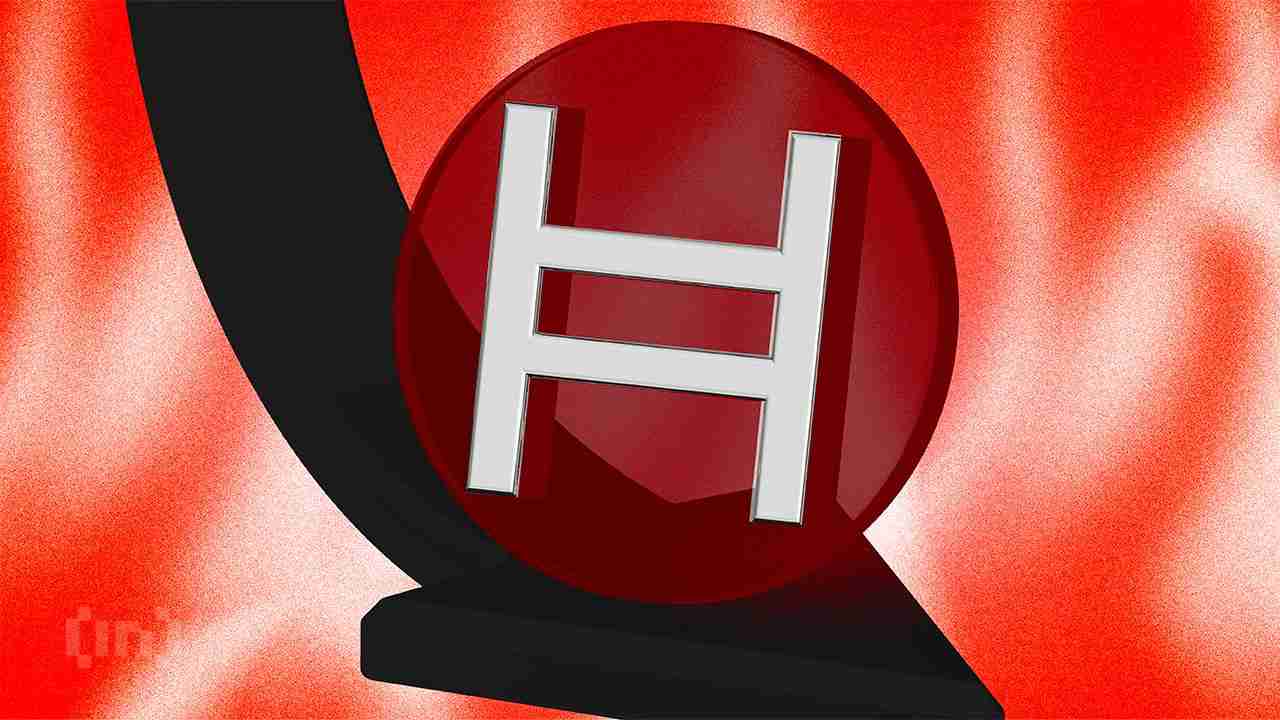 当交易者情绪变成看跌时，HBAR价格下跌